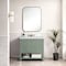 James Martin Vanities Breckenridge 36in Single Vanity, Smokey Celadon w/ 3 CM Ethereal Noctis Top 330-V36-SC-3ENC - alternate 2